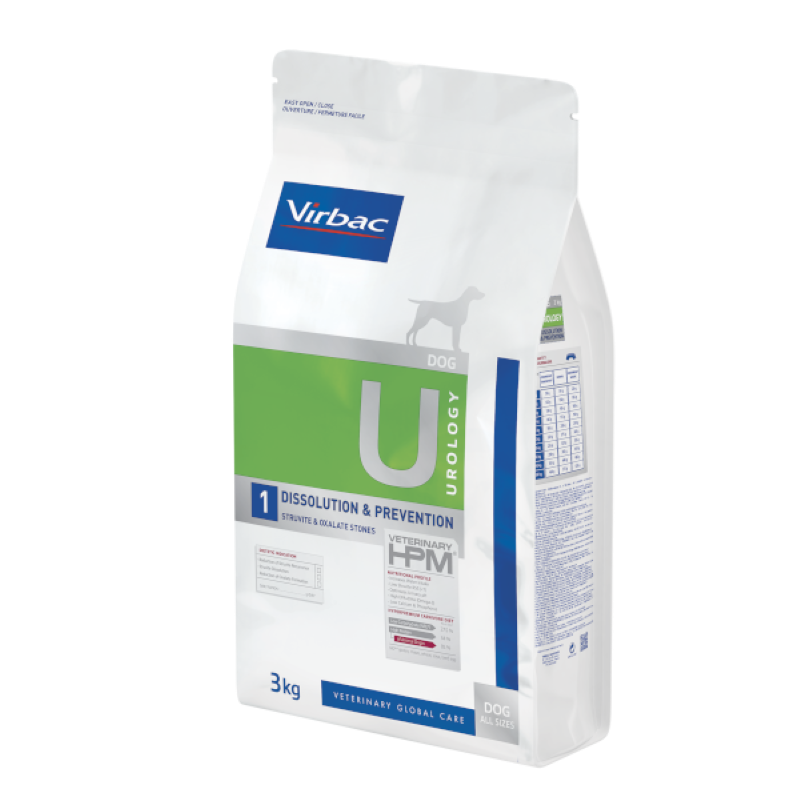 Virbac U1 Urology Dissolution & Prevention Yetişkin Köpek Maması 3 Kg