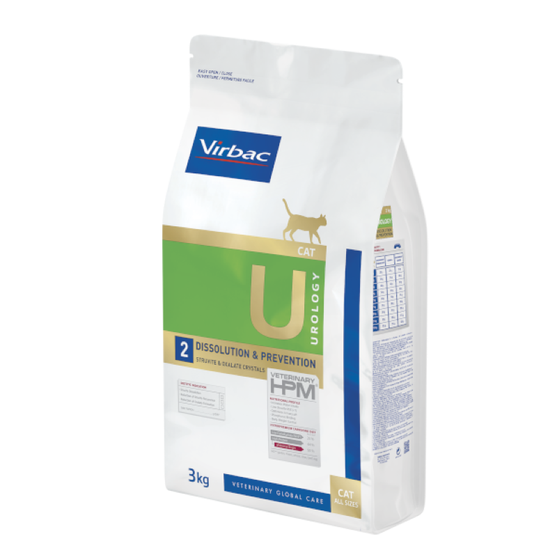 Virbac U2 Urology Dissolution & Prevention Yetişkin Kedi Maması 3 Kg