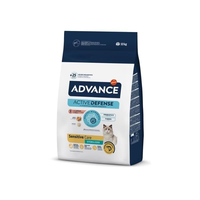 Advance Cat Sterilized Sensitive Kısırlaştırılmış Somonlu Kedi Maması 1.5 Kg (SKT:08.27)