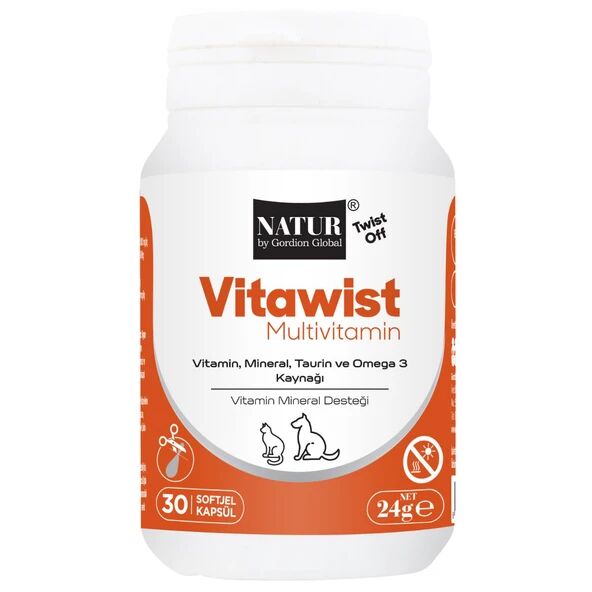 Natur Vitawist Multivitamin 30 Kapsül skt:09/2027