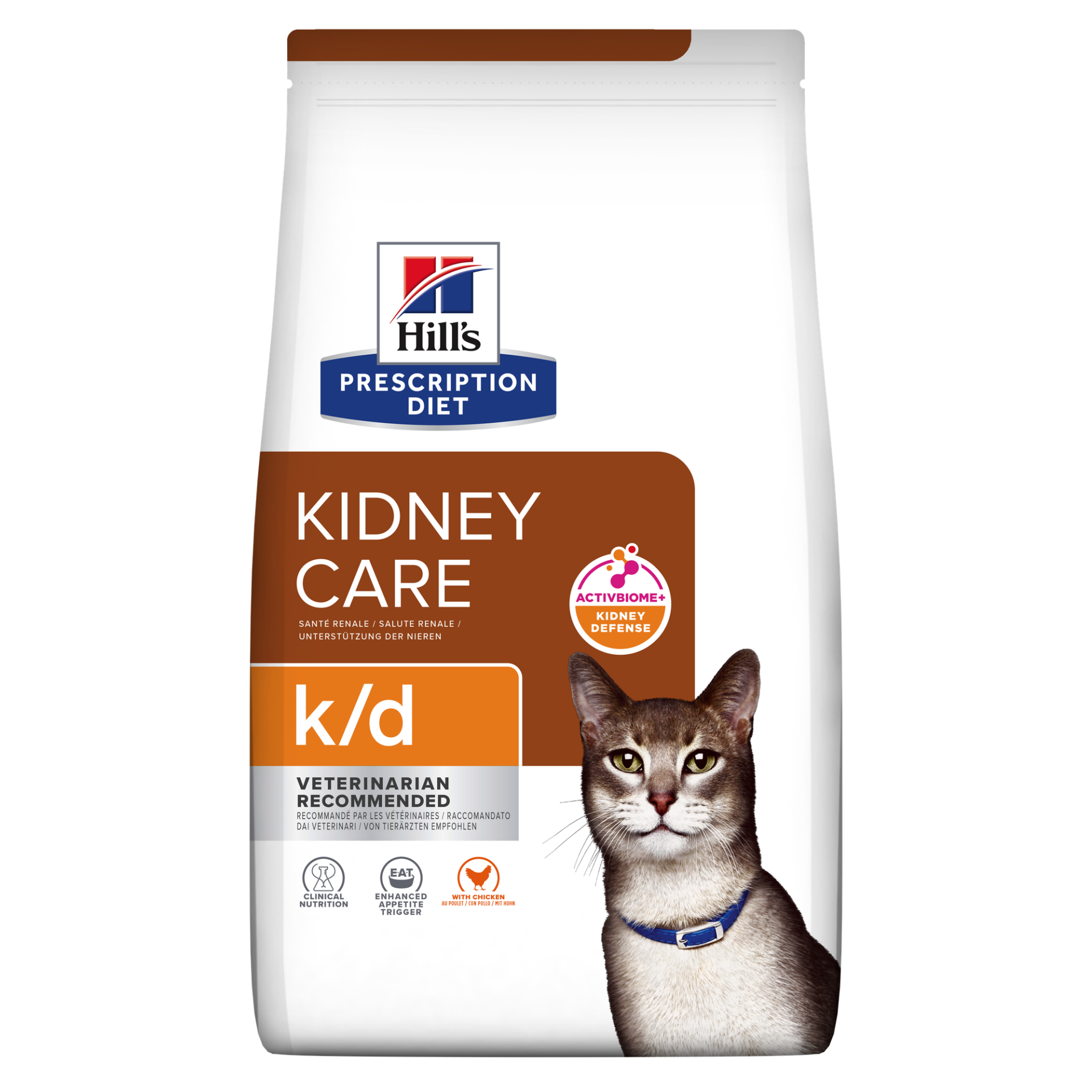 Hill's Prescription Diet k/d Tavuklu Kedi Maması 1.5 Kg (SKT:08.2027)