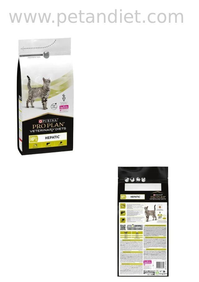 Pro Plan Veterinary Diets HP Hepatic 1,5 KG | Karaciğer Destekleyici Kedi Maması (SKT:05.2027)